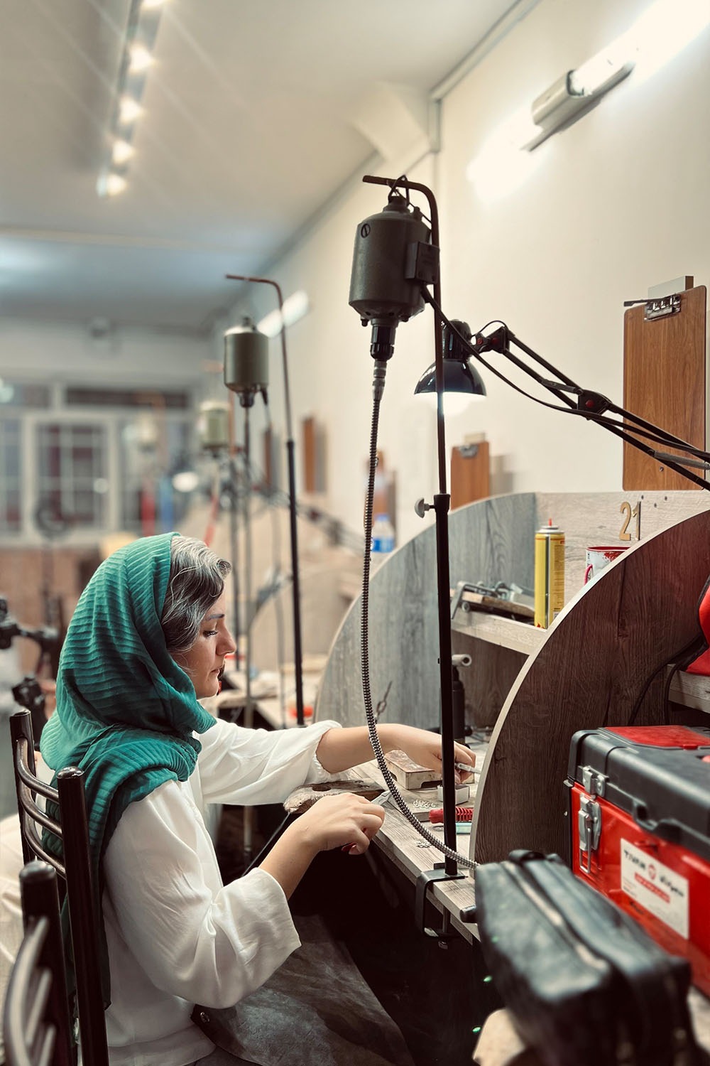 محیط آموزشگاه شعبه مشهد