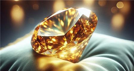 الماس طلایی چیست؟