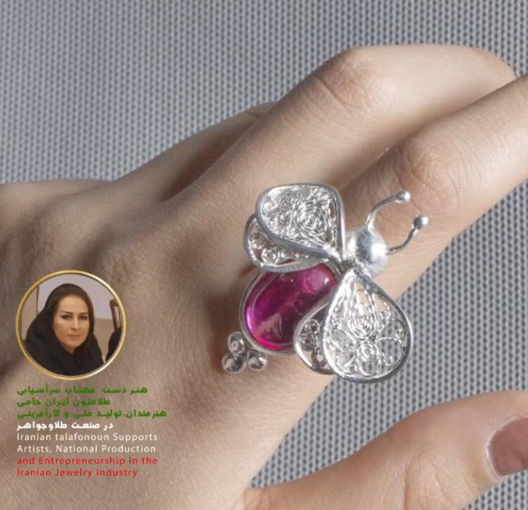 دست ساخته های هنرجویان کرمان  خانم مهتاب سرآسیابی