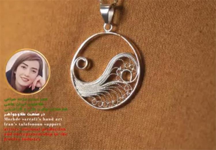 نمونه كارهاى هنرجويان آموزشگاه طلاسازی طلافنون ایران شعبه كرمان
